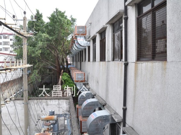 湖北某家五金廠環(huán)?？照{(diào)通風(fēng)降溫案例
